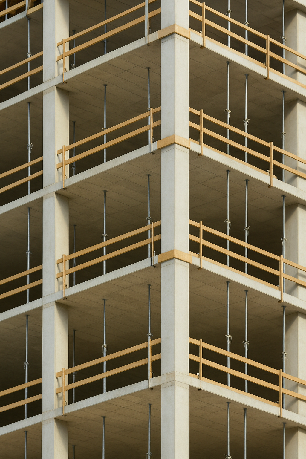 Gebouw in aanbouw